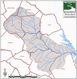 Maps | Broad River Watershed Association