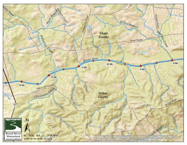 BRWT Maps | Broad River Watershed Association