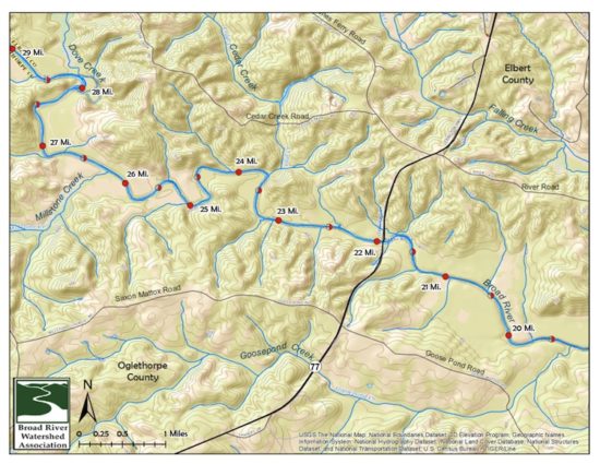 BRWT Maps | Broad River Watershed Association